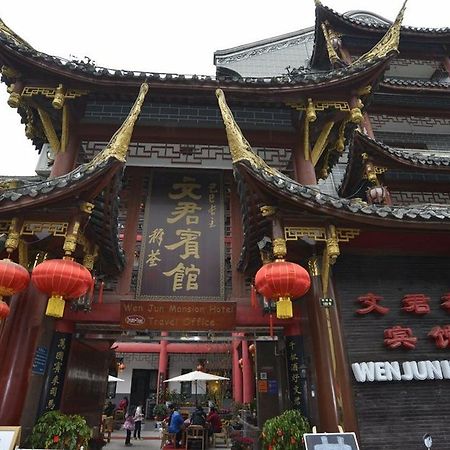Chengdu Dreamstravelwenjuncourtyardhotel Exterior foto